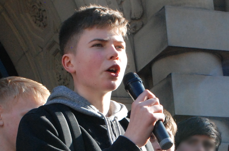 Patrick Wakefield, Sheffield Youth Strike 4 Climate