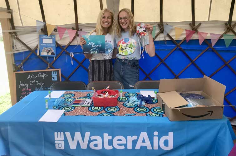 WaterAid, Arts2Educate and Laurie Newman (Bluejay Books)